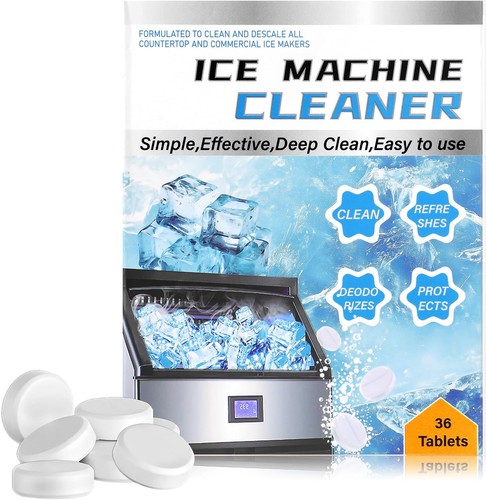 Ice machine cleaner tablets - ice,
