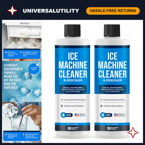 Ice machine cleaner descaler - cleaner, &