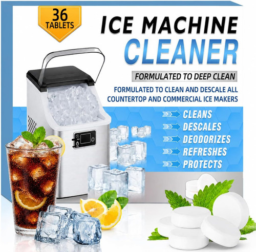Ice machine cleaner tablets - ice,