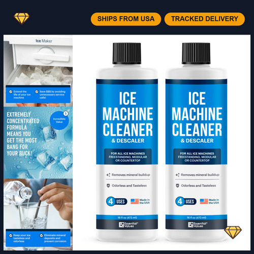 Ice machine cleaner descaler - ice,