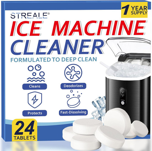 Ice machine cleaner - ice,