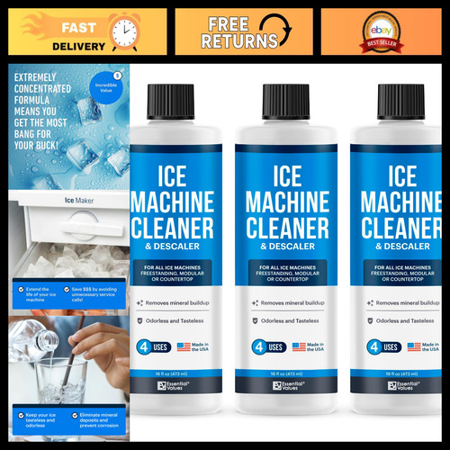 Ice machine cleaner descaler - &,
