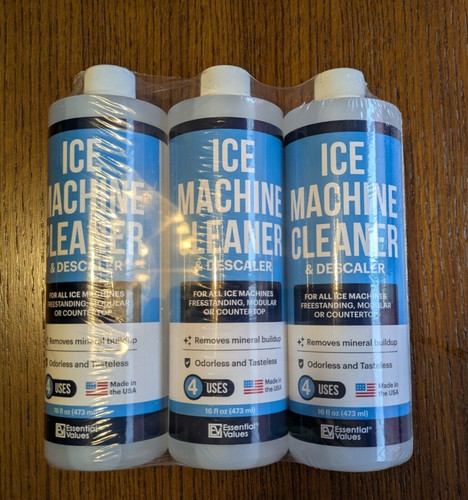 Pack ice machine cleaner and - 3-pack,