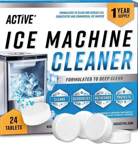 Ice machine cleaner tablets - machine, 24
