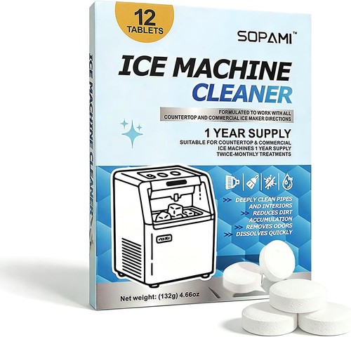 Ice machine cleaner descaler - ice,