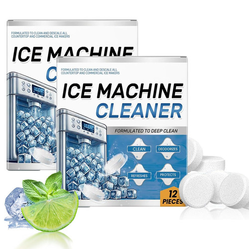 Ice machine cleaner - ice, maker
