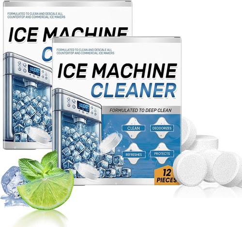 Ice machine cleaner - ice,
