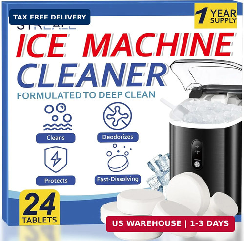 Ice machine cleaner maker - ice,