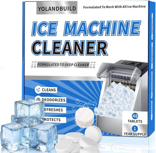 Ice machine cleaner maker - ice,