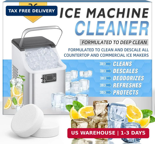 Ice machine cleaner tablets - machine,