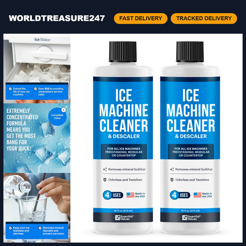 Ice machine cleaner - machine, &