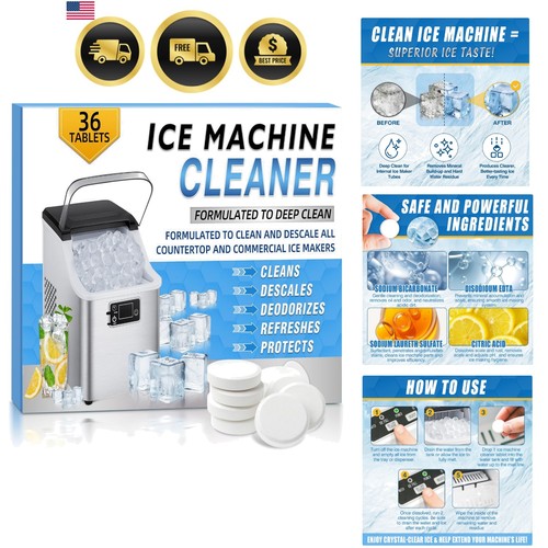 Ice machine cleaner - machine,
