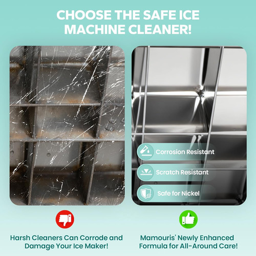 Ice machine cleaner - ice,