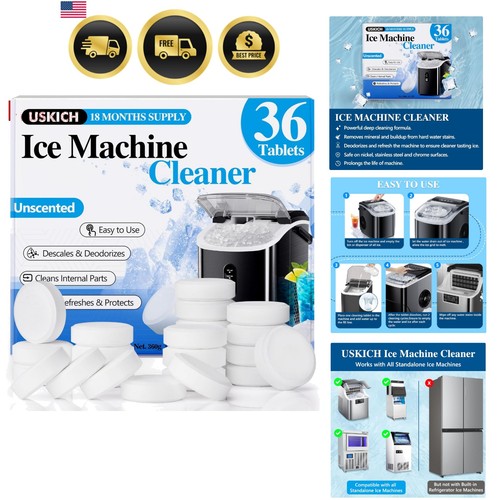 Ice machine cleaner descaler - machine,