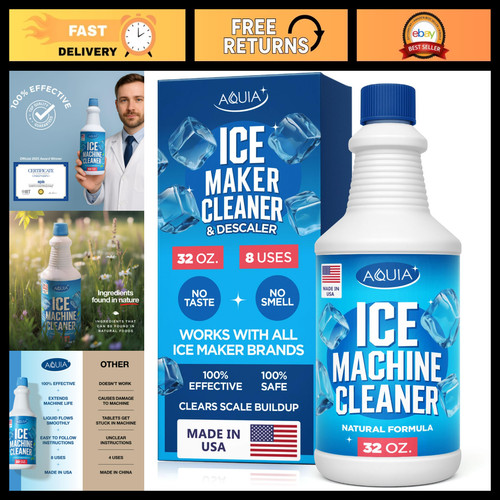 Ice machine cleaner descaler - machine,