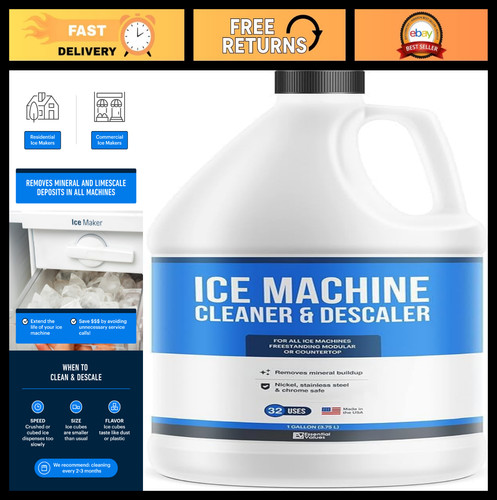 Ice machine cleaner gallon - machine,