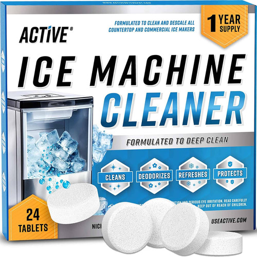 Ice machine cleaner - cleaner, maker