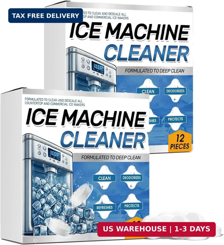 Ice machine cleaner maker - ice,